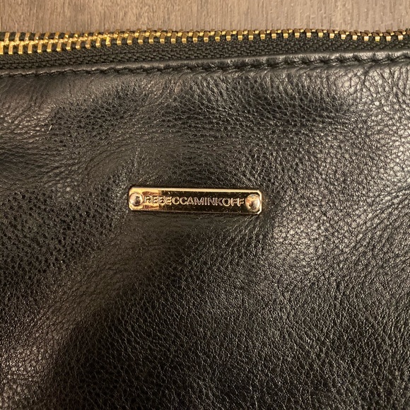 Rebecca Minkoff Mini 5 Zip - Black & Gold - Picture 8 of 8